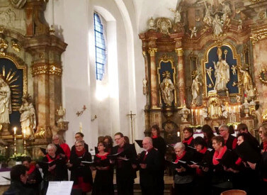 Singgemeinschaft Pretzfeld beim Weihnachtskonzert